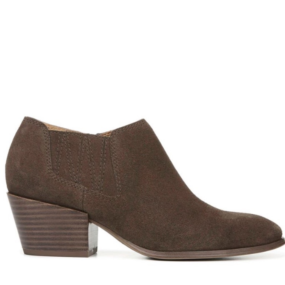 Franco Sarto suede bootie